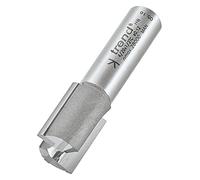 Trend Professional Straight Two Flute Router Cutter, 1/2 Inch Shank, 18mm Cut Diameter & 25mm Cut Length, Tungsten Carbide Tipped, 4/29X1/2TC