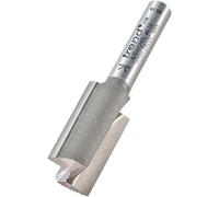 Trend Professional Straight Two Flute Router Cutter, 1/4 Inch Shank, 14mm Cut Diameter, Tungsten Carbide Tipped, 4/01X1/4TC