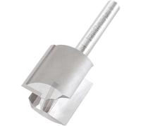 Trend Professional Straight Two Flute Router Cutter, 1/4 Inch Shank, 25mm Cut Diameter & 25mm Cut Length, Tungsten Carbide Tipped, 4/70X1/4TC