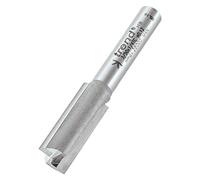 Trend Professional Straight Two Flute Router Cutter, 1/4 Inch Shank, 9.5mm Cut Diameter, Tungsten Carbide Tipped, 3/50X1/4TC