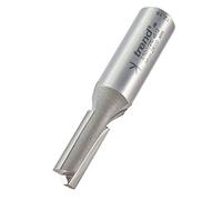 Trend Straight Two-Flute Router Cutter Bit – 1/2in Shank, 9mm Cut, Tungsten Carbide Tipped