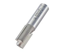 Trend Professional Two Flute Router Cutter Bit, 1/2 Inch Shank, 15mm Cut Diameter & 25mm Cut Length, Tungsten Carbide Tipped, 4/1X1/2TC