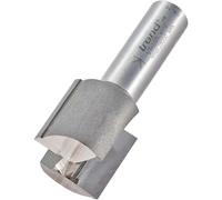 Trend Professional Two Flute Router Cutter Bit, 1/2 Inch Shank, 25.4mm Cut Diameter & 25mm Cut Length, Tungsten Carbide Tipped, 4/8X1/2TC