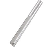 Trend Professional Two Flute Router Cutter Bit, 1/2 Inch Shank, 12.7mm Cut Diameter & 75mm Cut Length, Tungsten Carbide Tipped, Clearance Ground, 3/86CX1/2TC