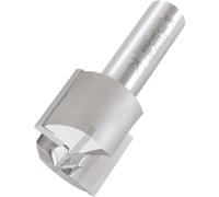 Trend Two Flute Router Cutter, 1/2 Inch Shank, 28mm Cut Diameter | Two Flute Cutter For Smooth Routing In Hardwoods And Softwoods, With 28mm Diameter And 25mm Cut Length, 4/85X1/2TC