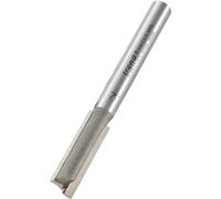 Trend Professional Straight Two-Flute Router Bit, 1/4" Shank, 8.1mm x 25mm, Tungsten Carbide Tipped
