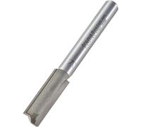 Trend Professional Straight Two Flute Router Cutter, 1/4 Inch Shank, 8mm Cut Diameter, Tungsten Carbide Tipped, 3/43X1/4TC