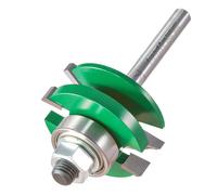 Trend CRAFTPRO Bearing Guided Combination Raised Bevel Router Cutter