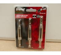 TREND QR/DBG/SET CRAFT PRO 3PCE HINGE FITTING DRILL BIT GUIDE SET