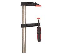 Trend Quick Action F-Clamp, 300mm x 100mm, Sturdy Zinc Plated Steel Bar | Quick Action Clamping For Fast, Secure Grip On Workpieces, With A Sturdy Zinc Plated Steel Bar, FC/300