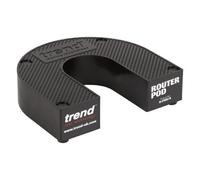 Trend R/POD/A U-Shaped Router Pod Stand for Workbench Safety and Storage, Black, 155 x 175mm