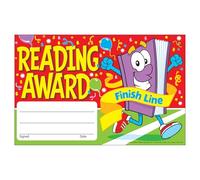 Trend Reading Award Finish Line Recognition Awards, 5-1/2" x 8-1/2", 30 Count