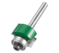 Trend Rebater Router Cutter, 1/4 Inch Shank, 12.7mm Cut Length, 24mm Dia | Tungsten Carbide Tipped Cutter With Multiple Bearings For Smooth Rebating And Accurate Routing, C193AX1/4TC