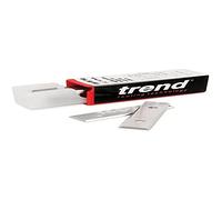 Trend Rota-Tip Straight Router Cutter Blades, 49.5x12x1.5 mm, 10 Pack | Two-Hole Straight Cutter Blades With Replaceable TC Tips And End Clearance For Clean Routing, RB/B/10