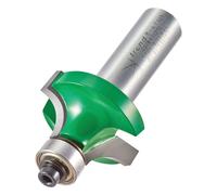 Trend CraftPro Guided Rounded Over Router Cutter Bit, 1/4 Inch Shank, 1.6mm Radius and 7.9mm Cut Length, Tungsten Carbide Tipped, C074AX1/4TC