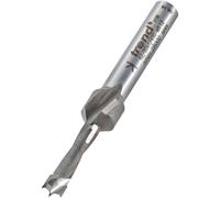 Trend Professional Drill Countersink Counterbore Router Cutter, 1/4 Inch Shank, 9.5mm Cut Diameter & 20mm Cut Length, Tungsten Carbide Tipped, 62/80X1/4TC