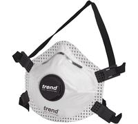 Trend RPE/FFP3V/5 Valved Mask. Lightweight Moulded FFP3 Respirator for Protection Against fine Nuisance Particles-5 Pack