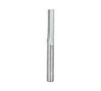 Trend Straight Two Flute Router Cutter, 1/4 Inch Shank, 6.3mm Cut Dia