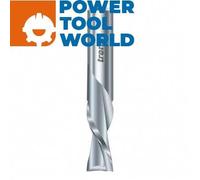 Trend Professional Spiral Down-Cut Router Cutter, 1/4 Inch Shank, 6.35mm Cut Diameter & 25mm Cut Length, Solid Tungsten Carbide, S55/2LHX14STC