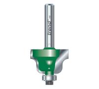 Trend CraftPro Self Guided Ogee Router Cutter, 1/2 Inch Shank, 4mm Radius and 15.9mm Cut Length, Tungsten Carbide Tipped, C086X1/2TC