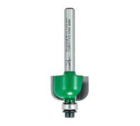 Trend CraftPro Self-Guided Radius Router Cutter Bit, 1/4 Inch Shank, 6.3mm Radius, 22.2mm Cut Diameter & 14.3mm Cut Length, Tungsten Carbide Tipped, C060X1/4TC