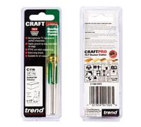 Trend Self guided trimmer 12.7mm diameter C116X1/4TC FREE 1st CLASS DELIVERY