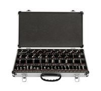 Trend Set/ss50X1/4Tc 1/4" Tct Router Bit Starter Set 50 Piece 1/4In+ Metal Case