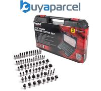 Trend SET/SS50X1/4TC 1/4" TCT Router Bit Starter Set 50 Piece 1/4in+ Metal Case