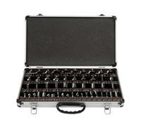 Trend 50 Piece Router Bit Starter Set, 1/4 Inch Shank, Tungsten Carbide Tipped, Case Included, SET/SS50X1/4TC
