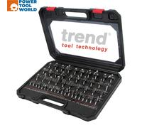 Trend SET/SS50X1/4TC Router Cutter Starter Set x50 Pcs