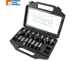 Trend SET/SS9X1/2TC x15 Pc 1/2" Router Cutter Starter Set