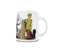 Trend Setters Scooby-Doo - The Gang - Shaggy - Scooby - Daphne - Velma - White Ceramic Mug - Perfect for Gifting or Collecting