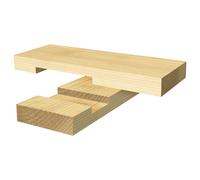 Trend Eccentric Single Flute Router Cutter 6.3mm 19mm 1/4"