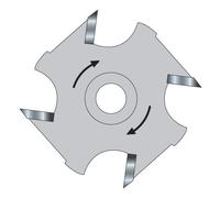 Trend Threaded Slotter Blade for 33 Series M12 Arbors