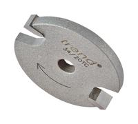 Trend Professional 1/4 Inch Bore Slotter, 6.0mm Kerf, 2 Teeth, 41.3mm | Two-Tooth Tungsten Carbide Tipped Slot Cutter For 1/4 Inch Bore Routing With 6.0mm Kerf And 41.3mm Diameter, 34/20TC
