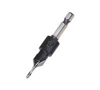 Trend Snappy TCT 9.5mm Diameter Countersink with 2.75mm Pilot Drill for No8 Gauge Screws, Quick Release, Tungsten Carbide Tipped, SNAP/CS/8TC TCT