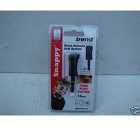 Trend Snappy 10mm Tube Plug Cutter for Perfect Timber Plugs, Quick Release Drill System Compatible, SNAP/PC/10T