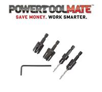 TREND SNAP/PC/A 4PCE PLUG CUTTER AND COUNTERSINK SET