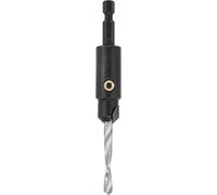 Trend Snappy 12.7mm TCT Countersink with 5mm HSS Drill, Adjustable Length, Quic
