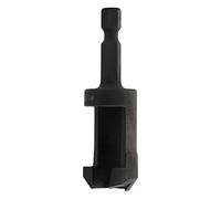 Trend Snappy 12.7mm Tube Plug Cutter, Tool Steel, Quick Release Compatible, SNAP/PC/127T, Black