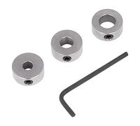 Trend Snappy 3-Piece Drill Depth Collar Pack, 6mm, 8mm, 10mm, Adjustable & Repeatable Drill Depth Setting, Quick Release System, SNAP/COL/PK1