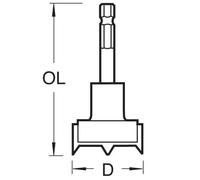 Trend SNAP/MB/35DS Snappy 35mm Drill - With Depth Stop