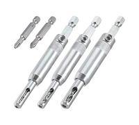 Trend Snappy 5-Piece Drill Bit Guide Set for No.6, 8 & 10 Gauge Screws, Quick Release System, SNAP/DBG/A