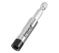 Trend Snappy 66mm One Touch Magnetic Bit Holder 25mm Bit Retention Cen