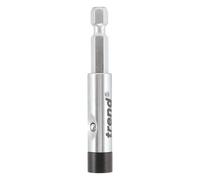 Trend Snappy 66mm One Touch Magnetic Bit Holder, 25mm Bit Retention, Centrotec Compatible, SNAP/BH/OT, Black