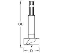 Trend Snappy Forstner Drill Bit