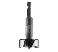 Trend Forstner Bit Snappy 35mm – Short, Quick-Release, Carbon Steel (SNAP/FS/35)
