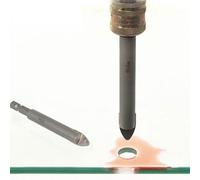 Trend Snappy TCT Glass Drill Bit SNAP/GD/7MM – 7mm Tungsten Carbide Tipped, Quick Release