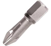 Trend Snappy Pozi Insert Bits No.2 25mm – TiN-coated, Quick-Release Compatible, 10-Pack