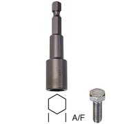 Trend Snappy 8mm A/F Magnetic Nut Driver for Easy Screw Fastening, Quick Release, SNAP/ND/8M, Black